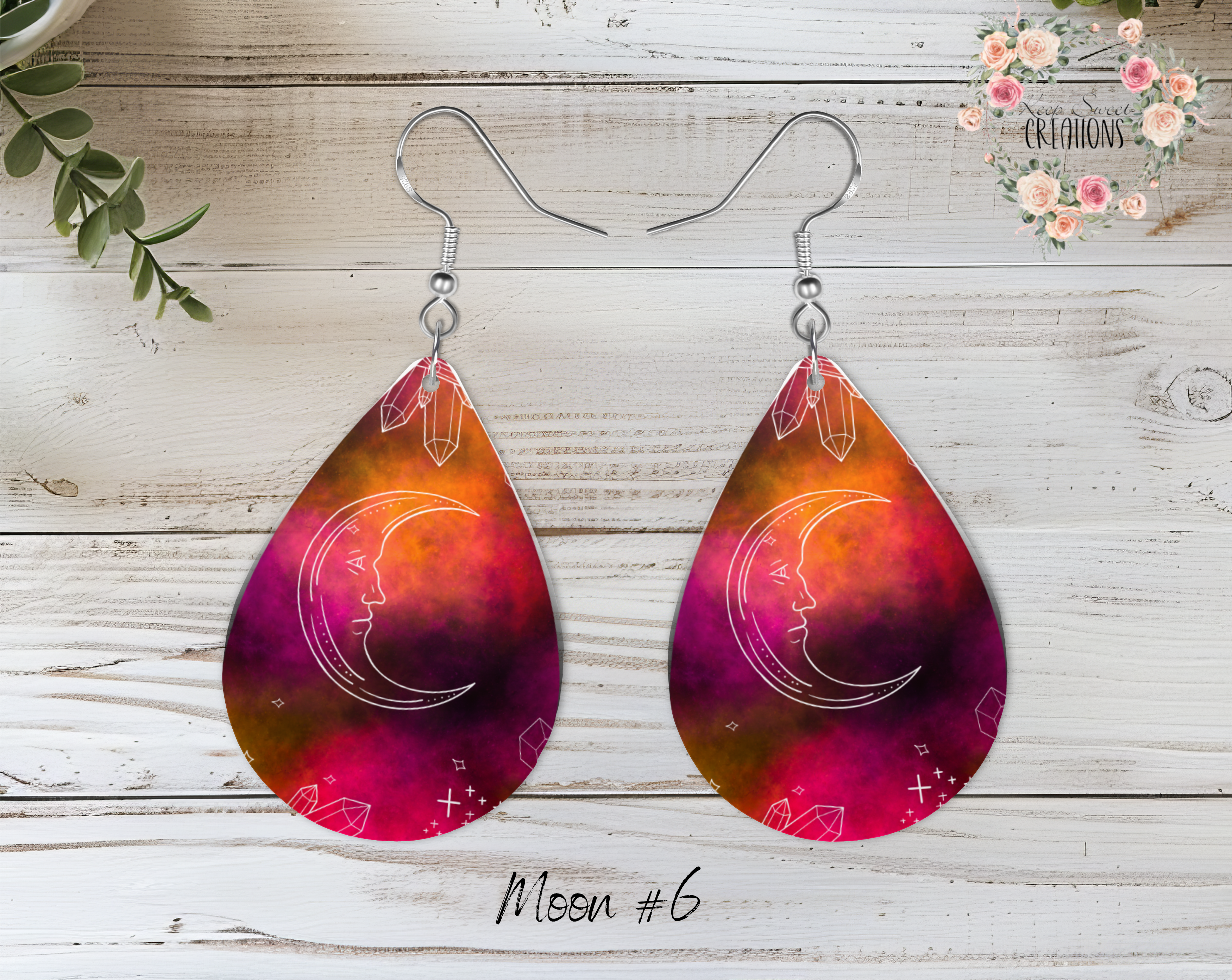 Halloween Teardrop Earrings – Spooky & Fun Dangle Jewelry