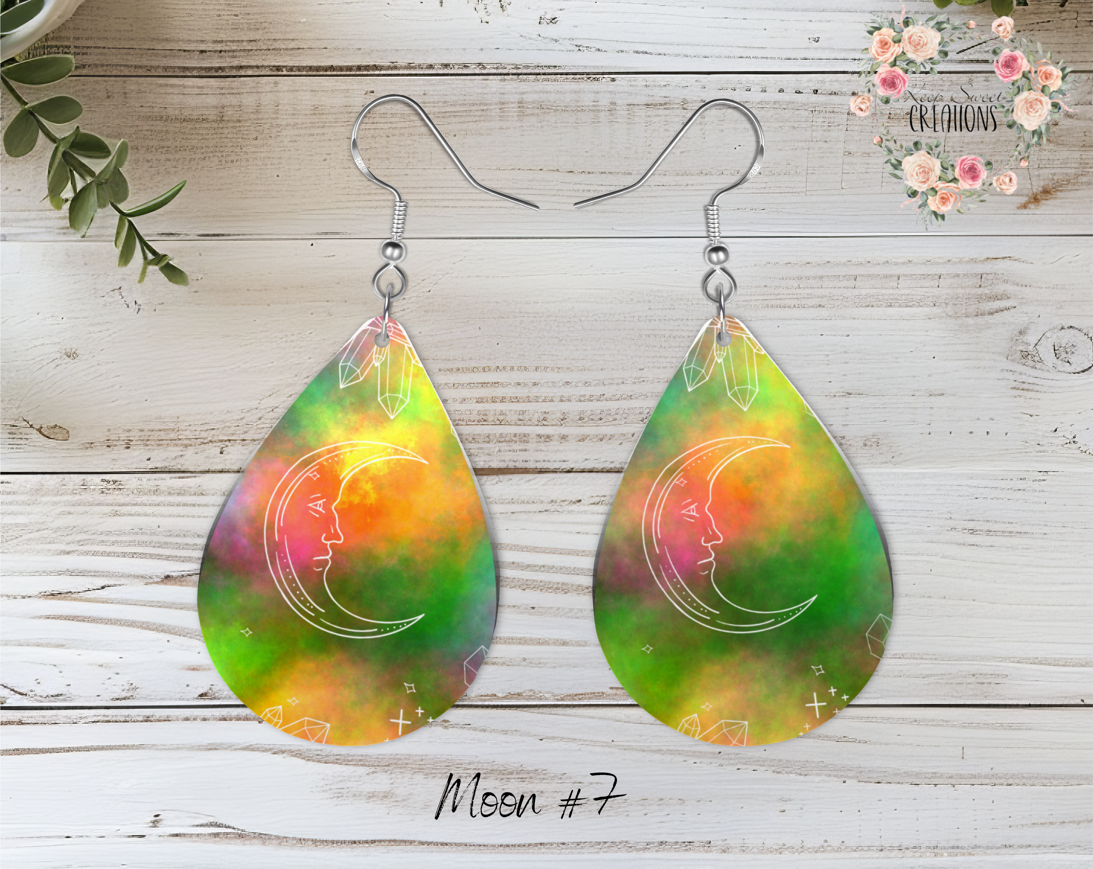 Halloween Teardrop Earrings – Spooky & Fun Dangle Jewelry