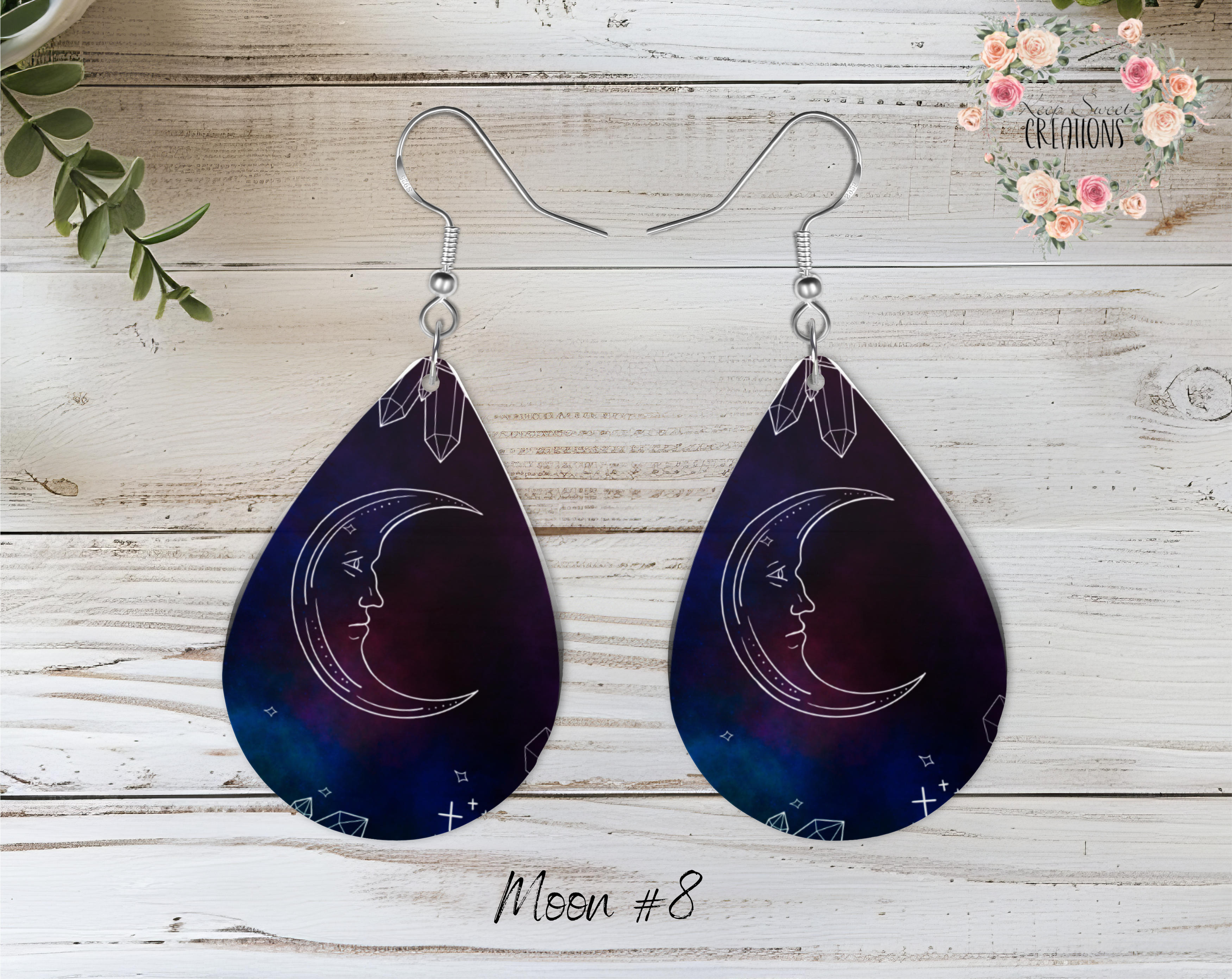 Halloween Teardrop Earrings – Spooky & Fun Dangle Jewelry