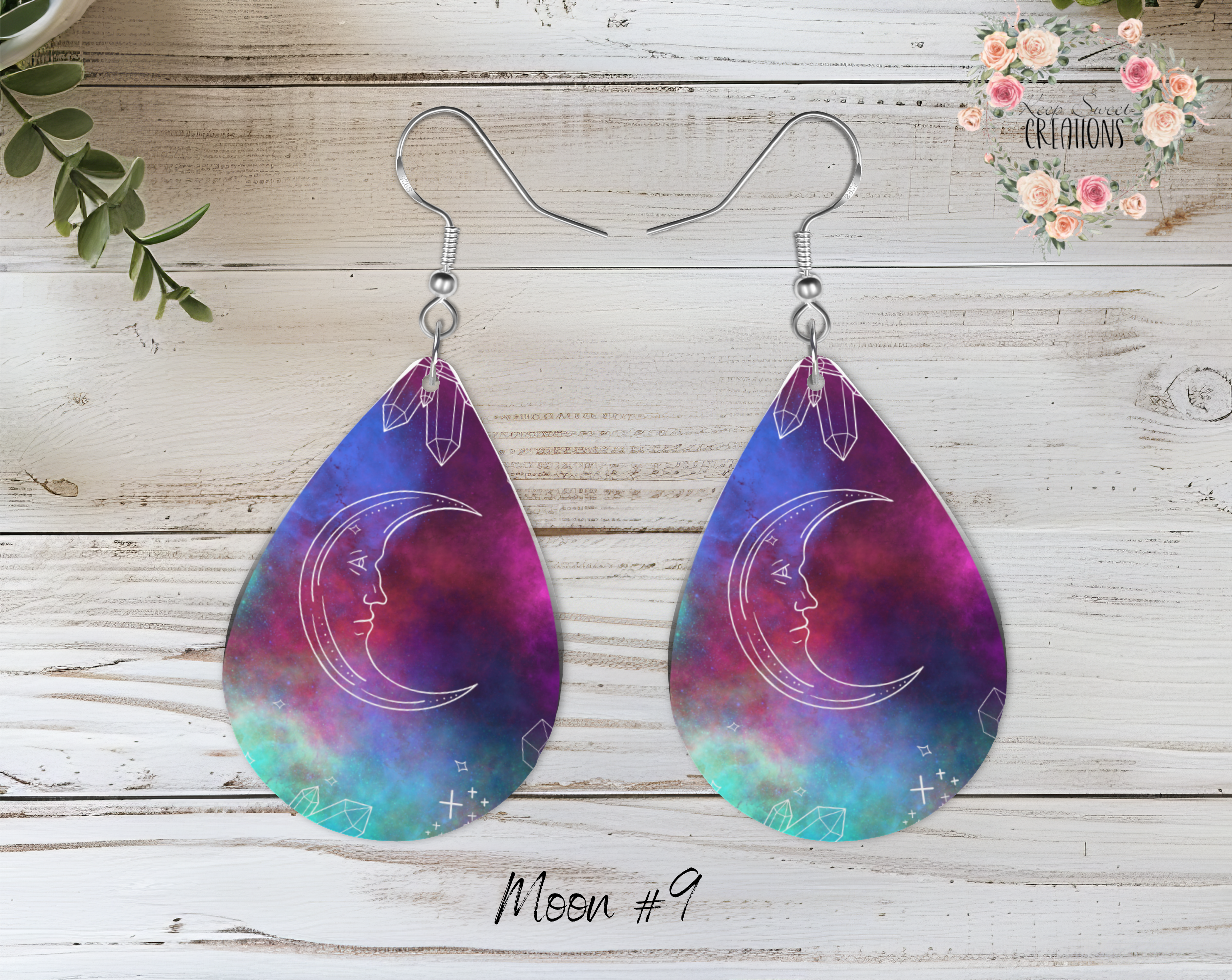 Halloween Teardrop Earrings – Spooky & Fun Dangle Jewelry