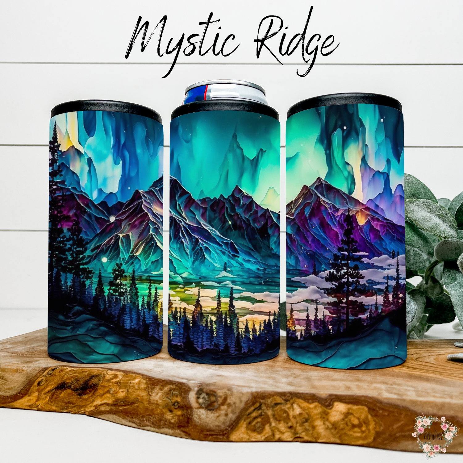 Northern Lights Collection - Mystic Ridge Tumblers & Mugs | Celestial Aurora Drinkware