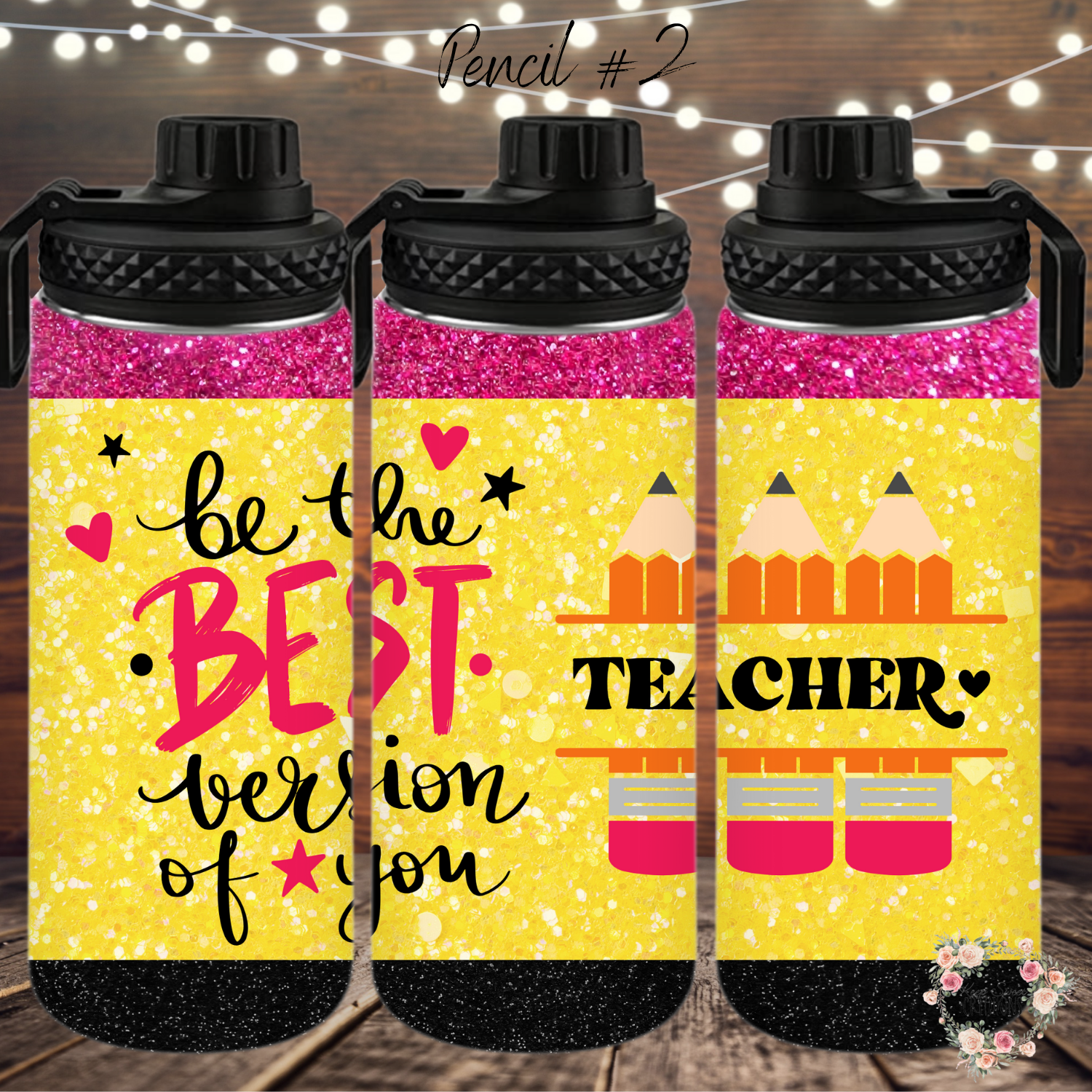 Teacher Pencil Tumbler – “Best Teacher Ever” Gift Collection