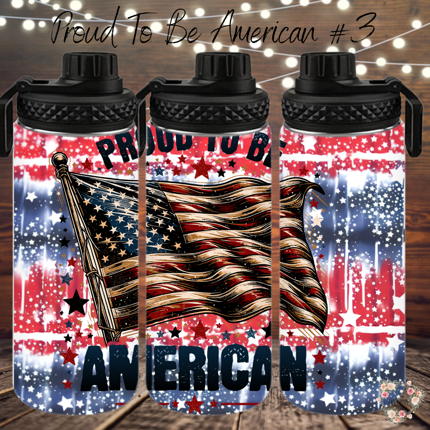 Patriotic Tumbler – Proud to Be an American #3 | USA Celebration Drinkware