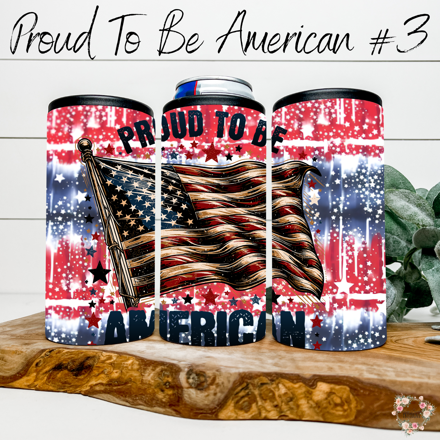 Patriotic Tumbler – Proud to Be an American #3 | USA Celebration Drinkware