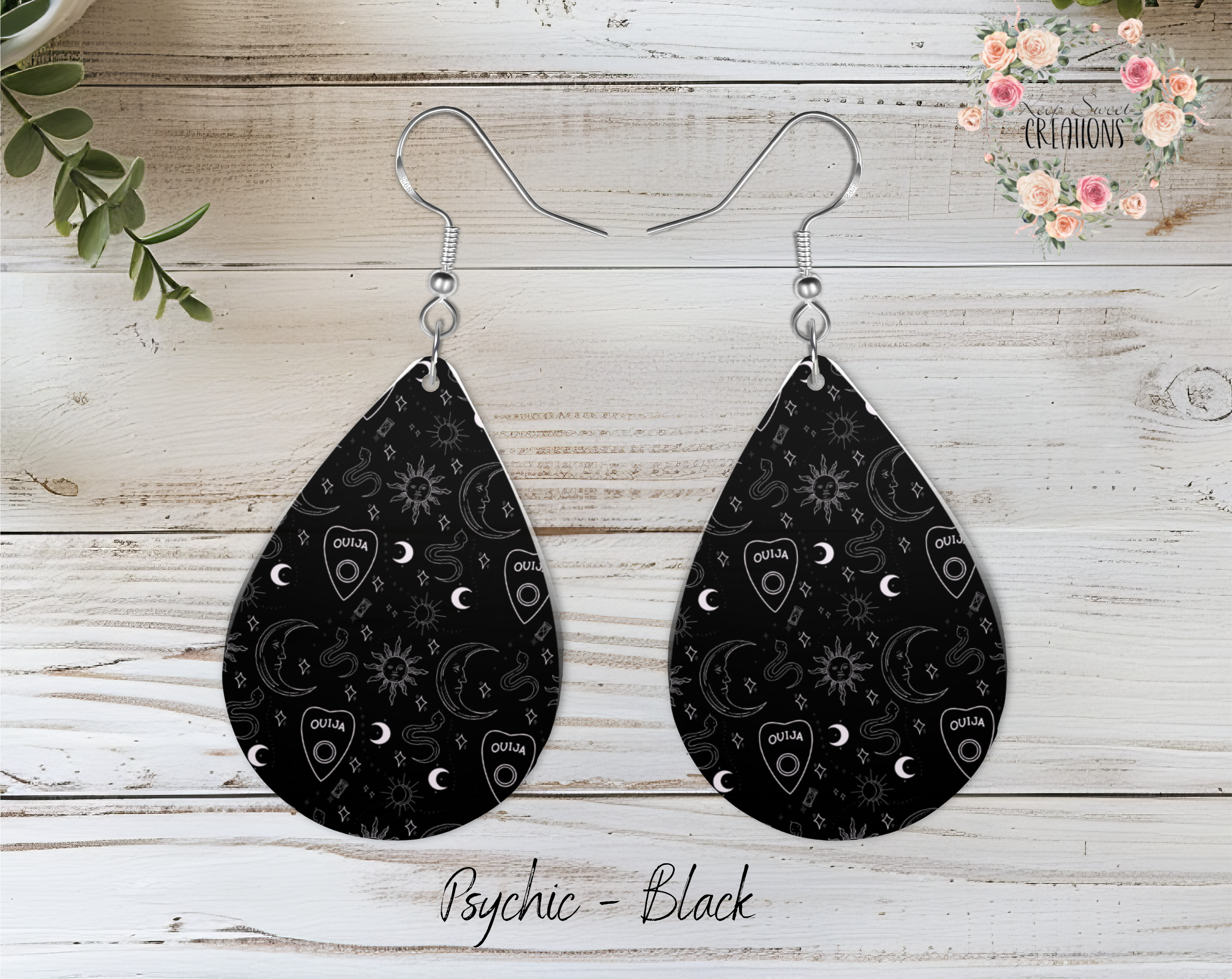 Halloween Teardrop Earrings – Spooky & Fun Dangle Jewelry