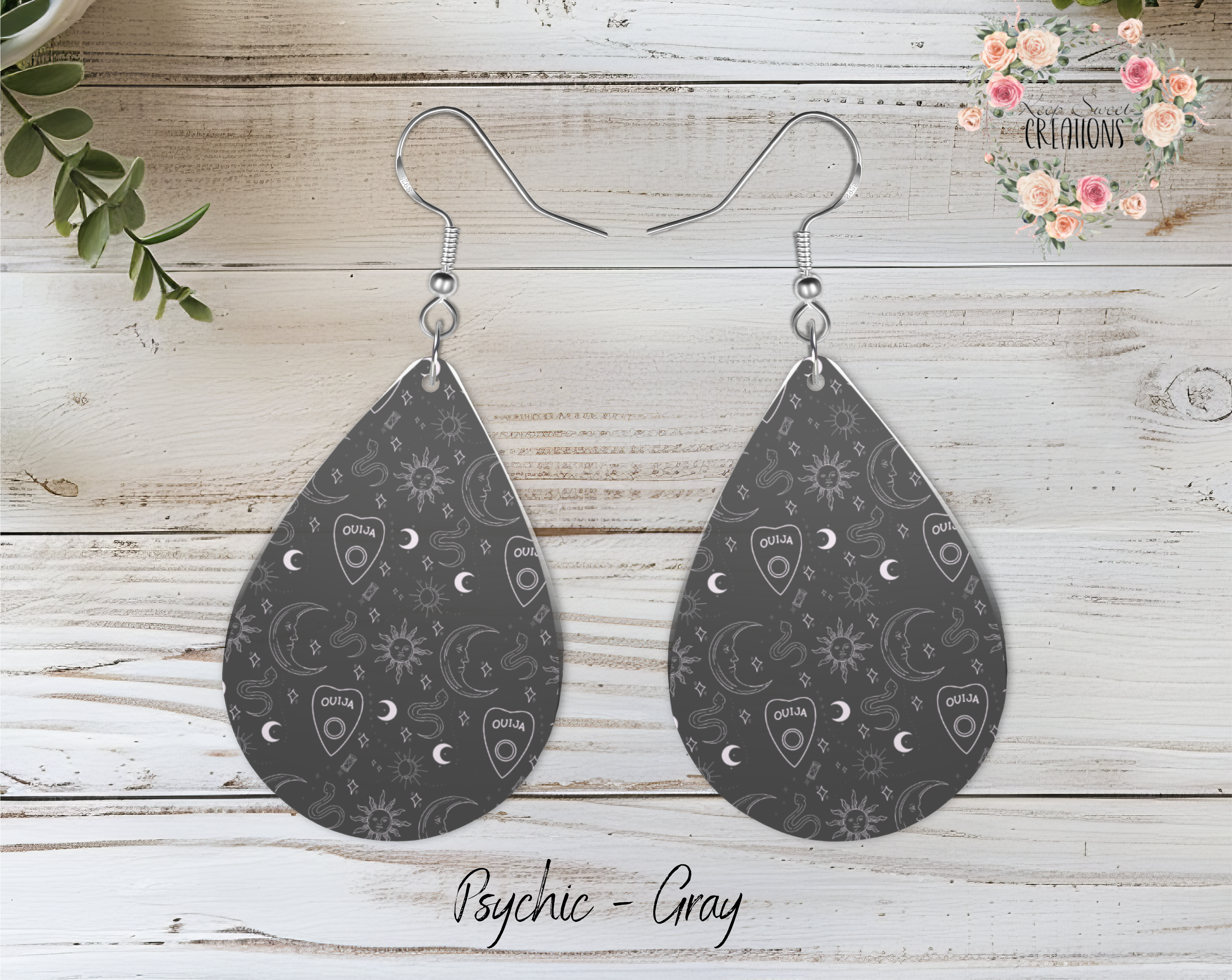 Halloween Teardrop Earrings – Spooky & Fun Dangle Jewelry
