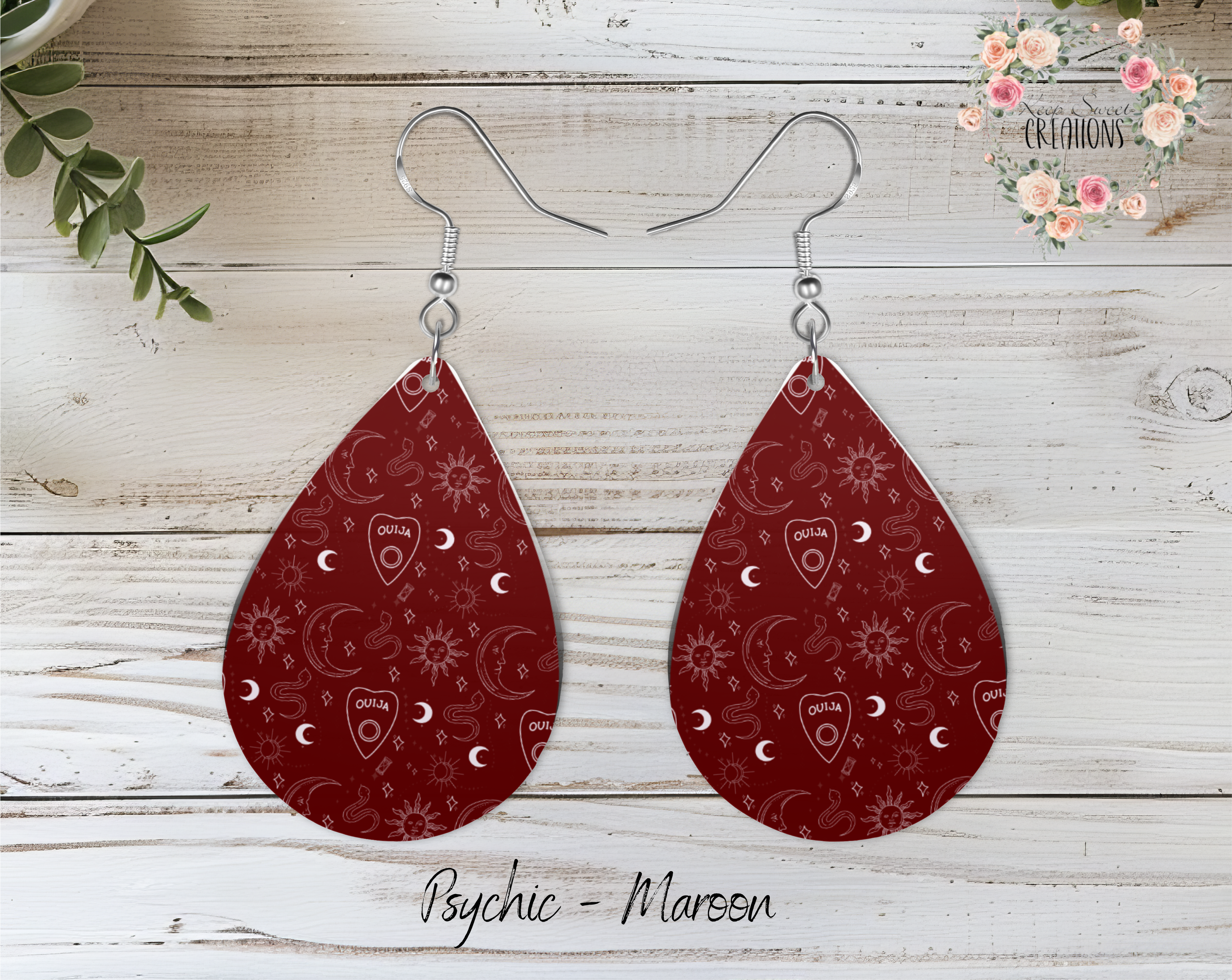 Halloween Teardrop Earrings – Spooky & Fun Dangle Jewelry