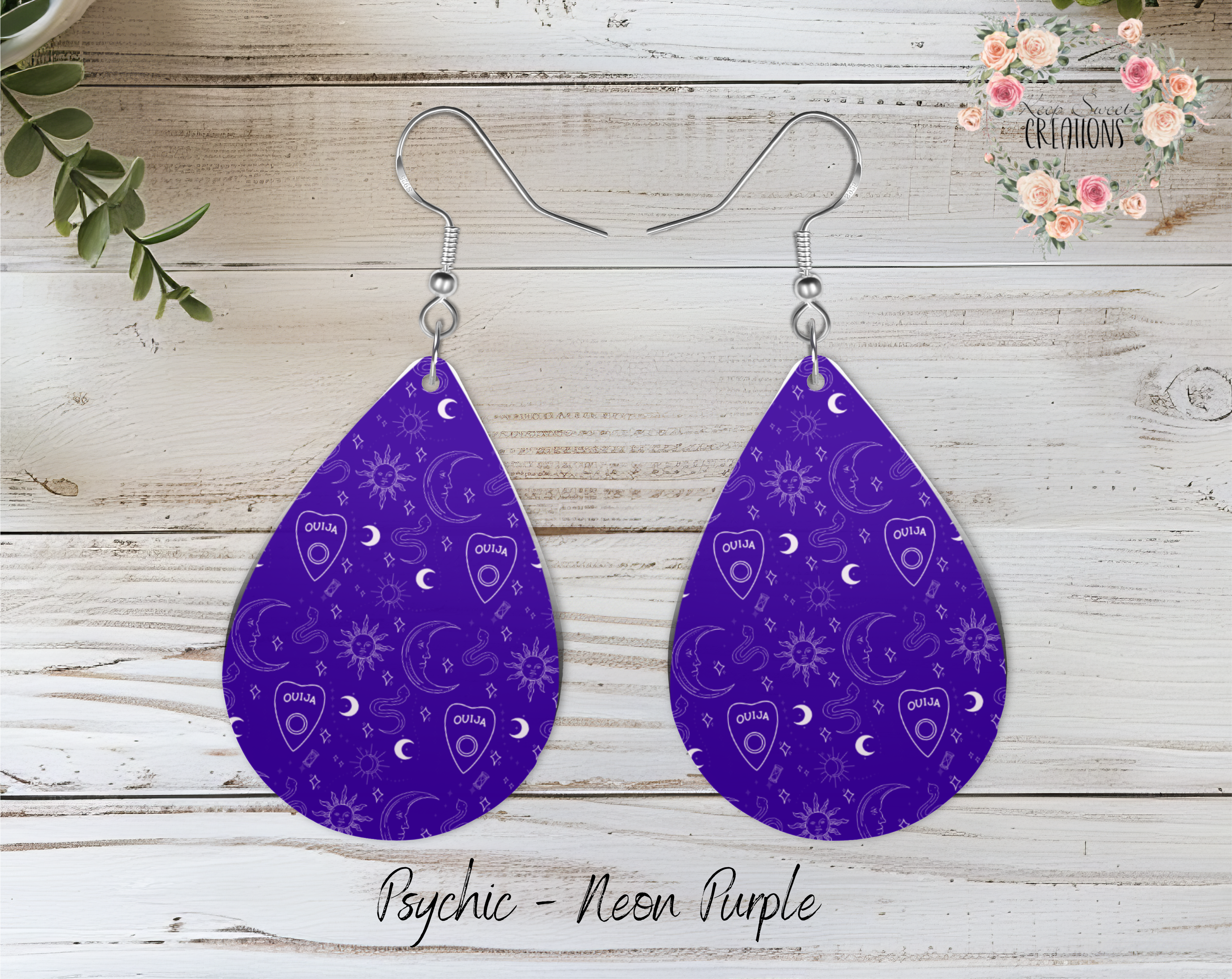 Halloween Teardrop Earrings – Spooky & Fun Dangle Jewelry