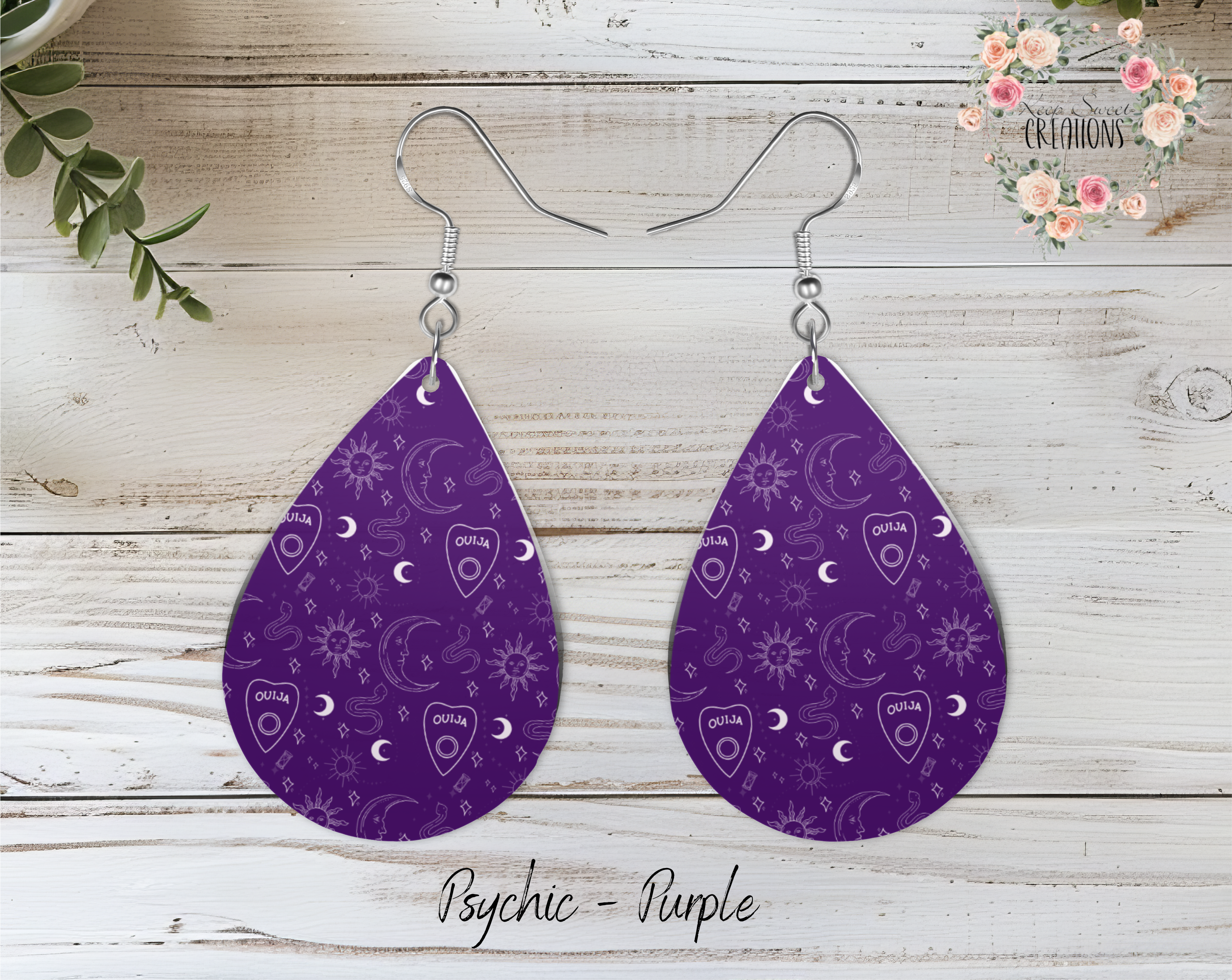 Halloween Teardrop Earrings – Spooky & Fun Dangle Jewelry