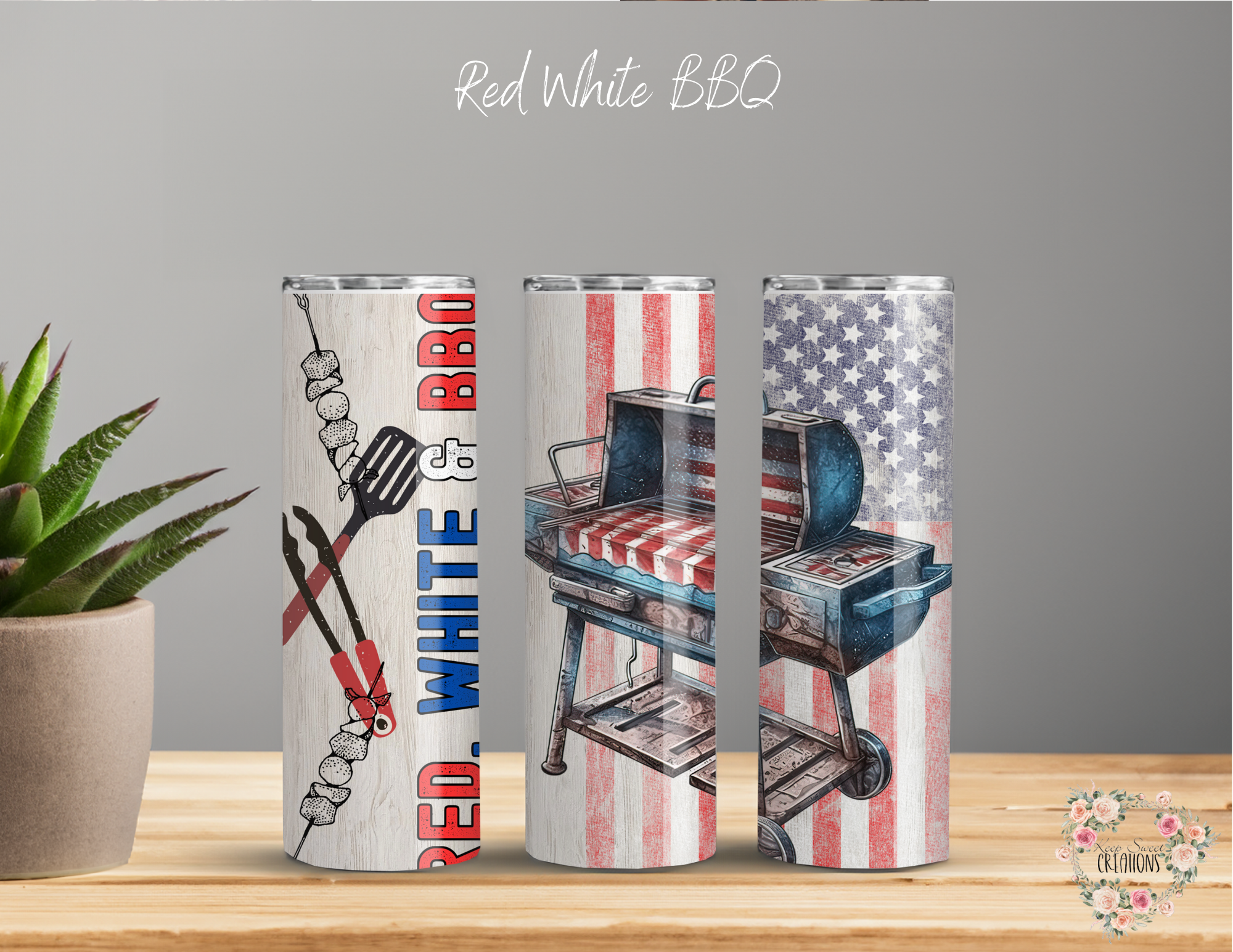 🍗 Classic Grill &amp; BBQ Tools – A rustic American flag background featuring grilling tools and a BBQ setup. ❤️💙
🍖 Patriotic Smoker Grill – A detailed illustration of a smoker-style grill cooking up all-American favorites! ❤️💙