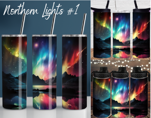 Sublimation Northern Lights