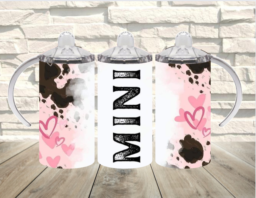 Mama Mini Tumbler Set | Pink & Black Matching Drinkware