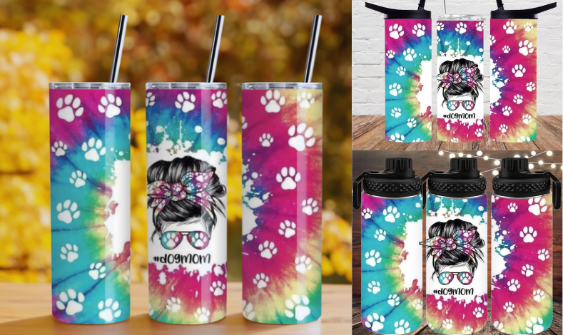 Dog Mom Tumbler Collection | Cute Drinkware for Dog Lovers