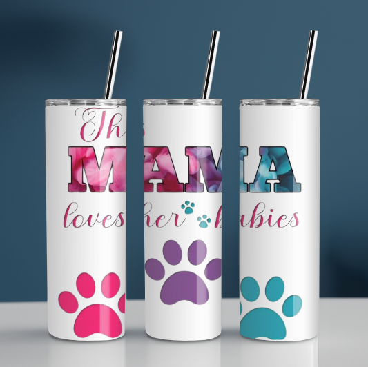 Dog Mom Tumbler Collection | Cute Drinkware for Dog Lovers