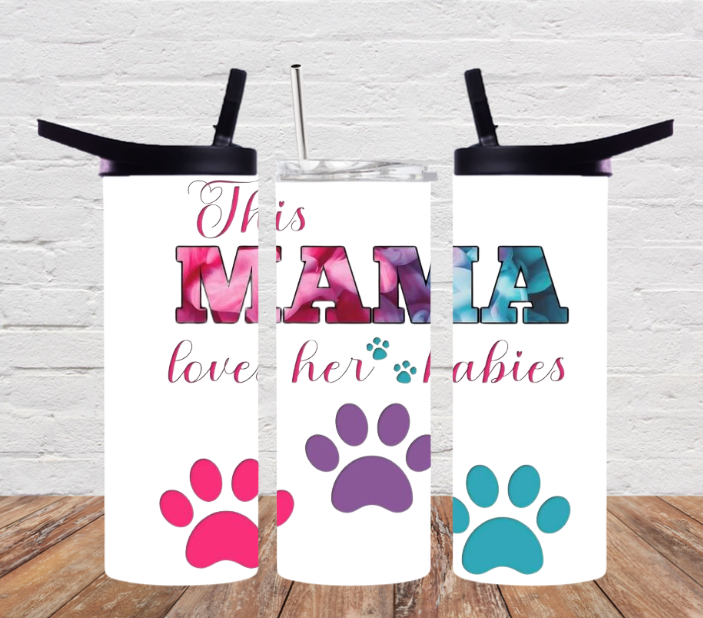 Dog Mom Tumbler Collection | Cute Drinkware for Dog Lovers