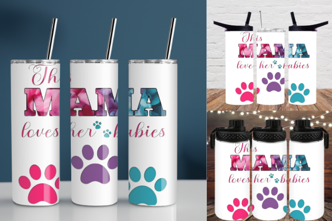 Dog Mom Tumbler Collection | Cute Drinkware for Dog Lovers