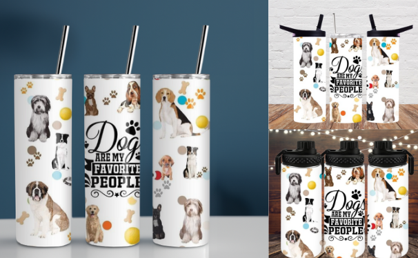 Dog Mom Tumbler Collection | Cute Drinkware for Dog Lovers