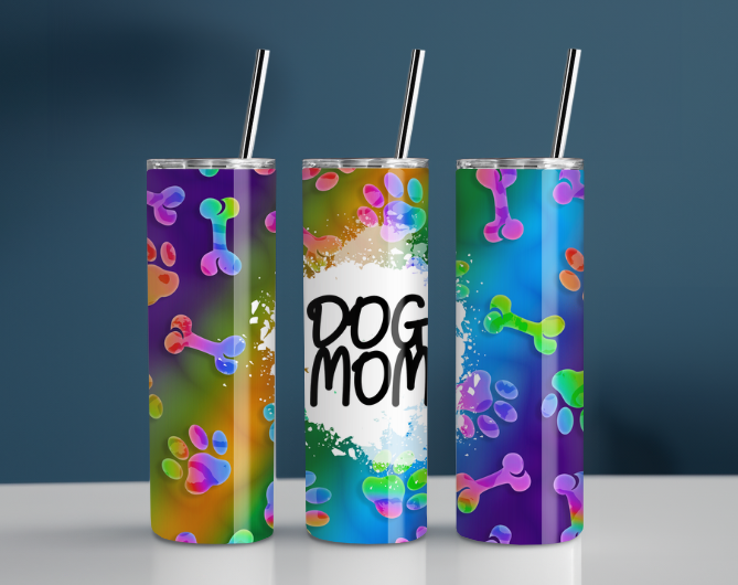 Dog Mom Tumbler Collection | Cute Drinkware for Dog Lovers