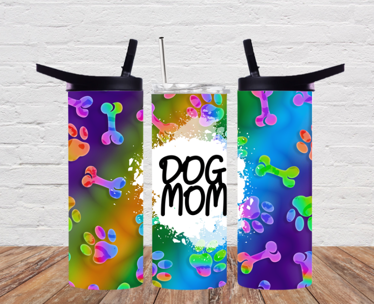 Dog Mom Tumbler Collection | Cute Drinkware for Dog Lovers