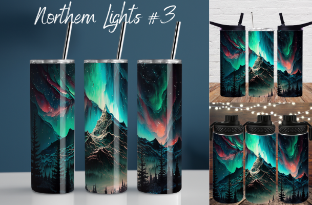 Sublimation Northern Lights