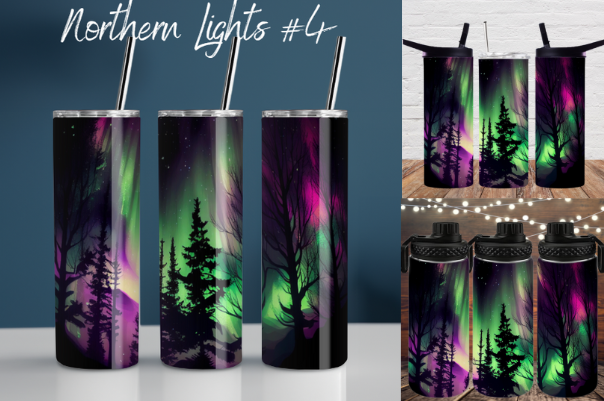 Sublimation Northern Lights