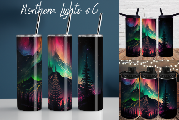 Sublimation Northern Lights