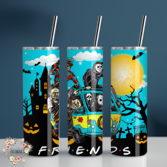 Creepy Crew in the Mystery Van Tumbler | Horror Movie Lovers Gift