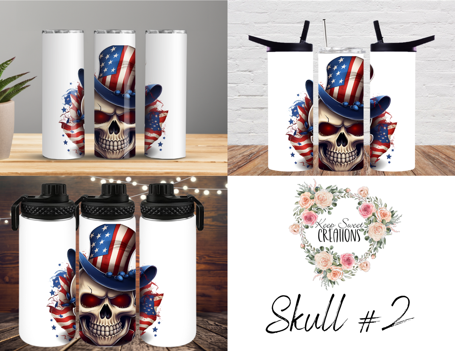 American Independence: Skulls