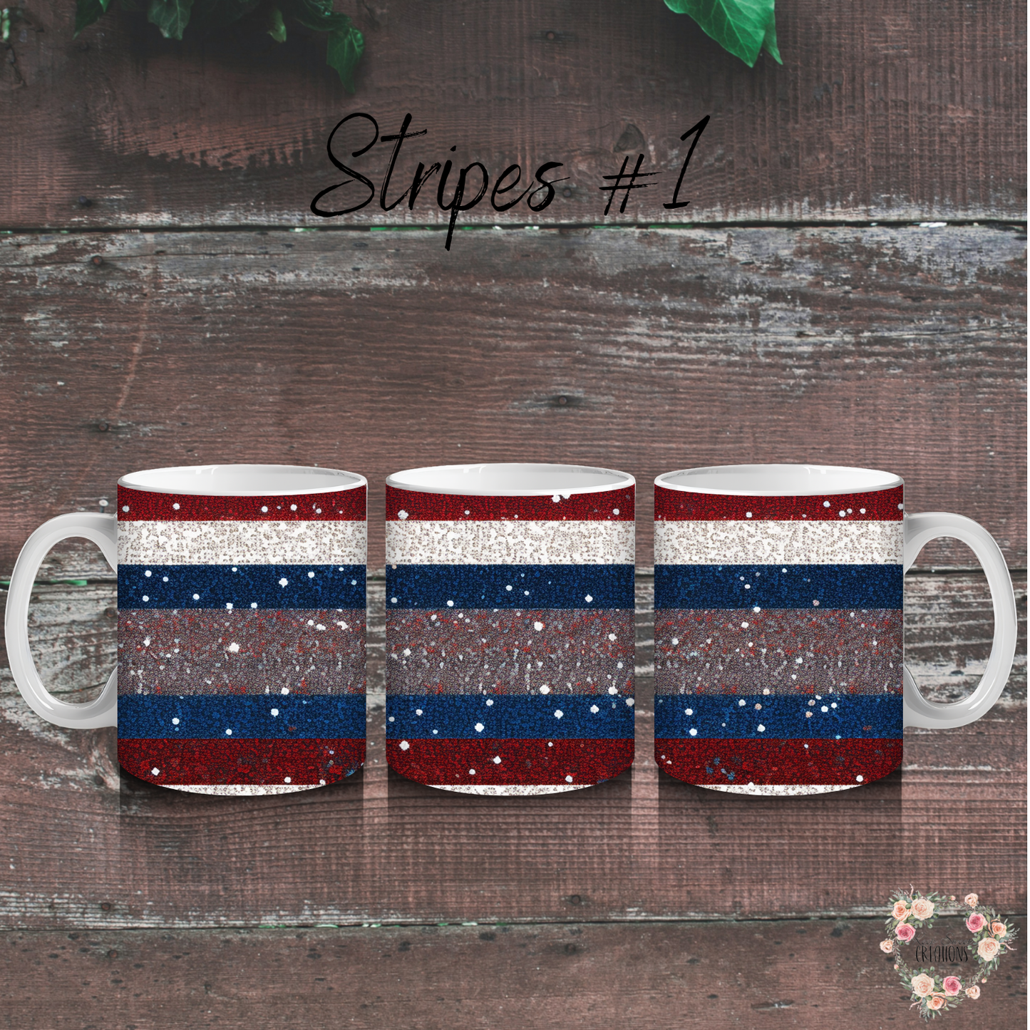 Patriotic Tumbler Collection – Vintage American Vibes - (Stripes #1) - Tumbler