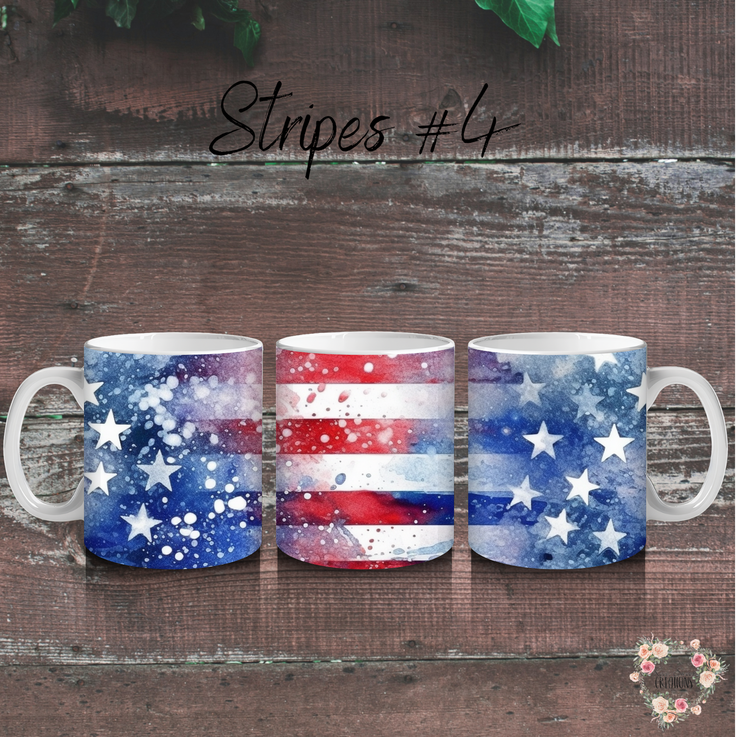 Patriotic Tumbler Collection – Subtle Vintage Americana - (Stripes #4) Tumbler