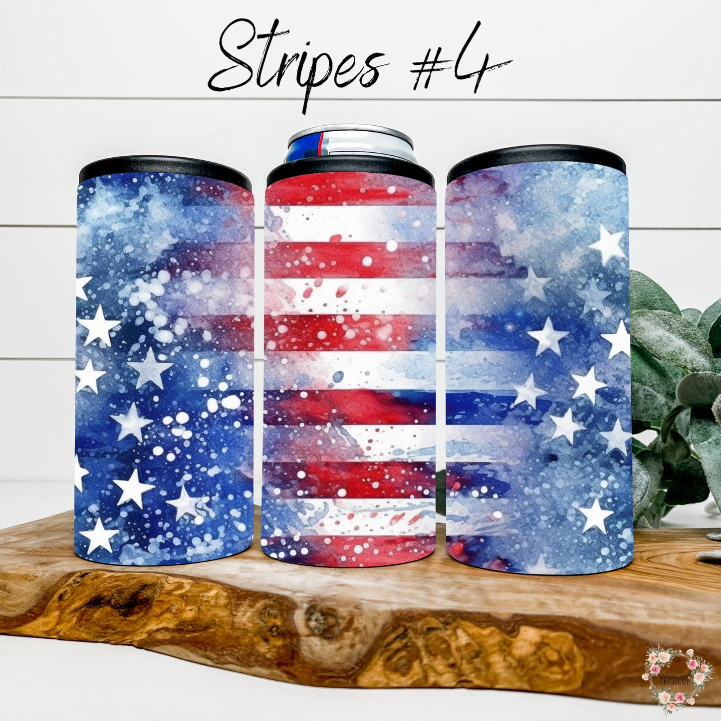 Patriotic Tumbler Collection – Subtle Vintage Americana - (Stripes #4) Tumbler