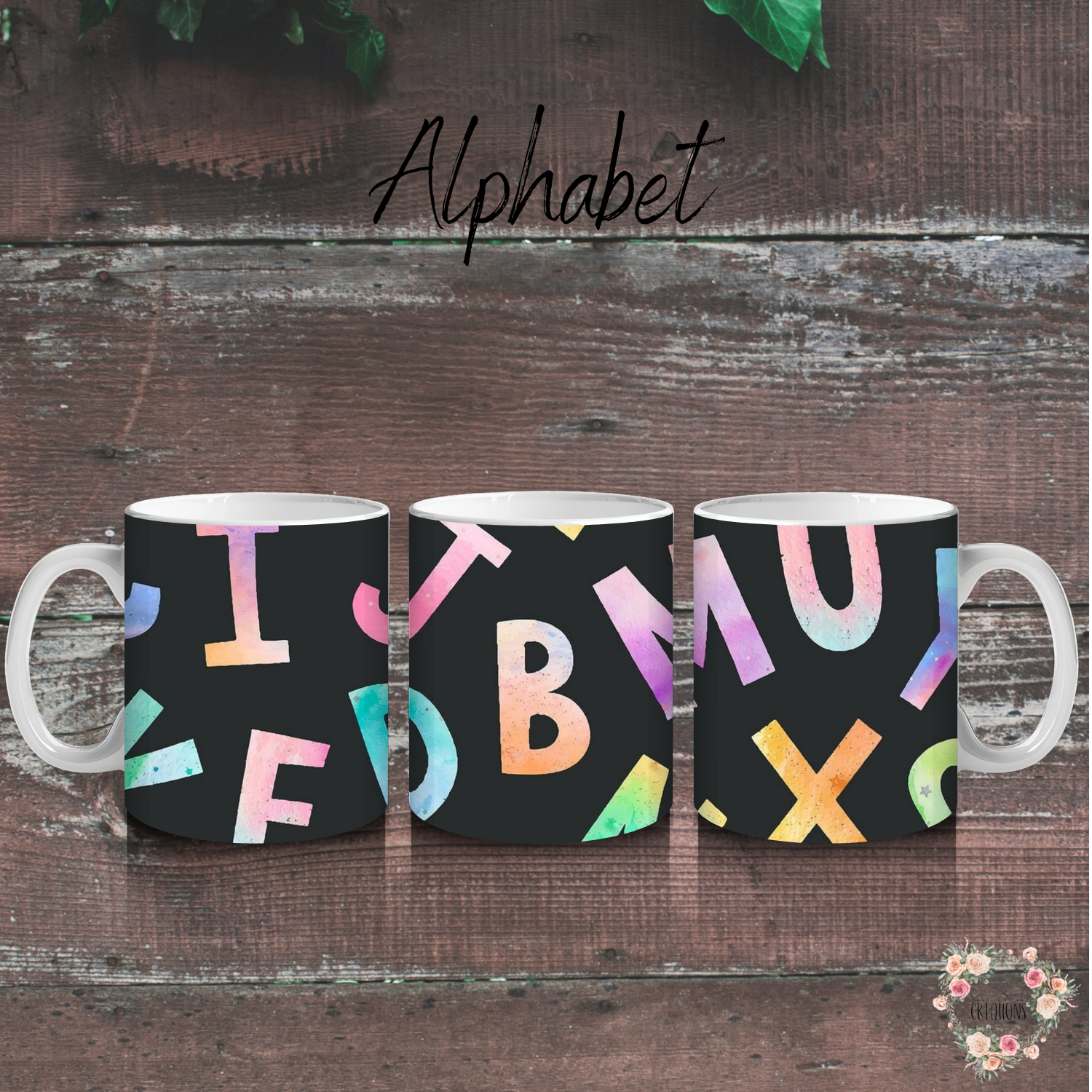 Teacher Tumbler – Alphabet Classroom Design