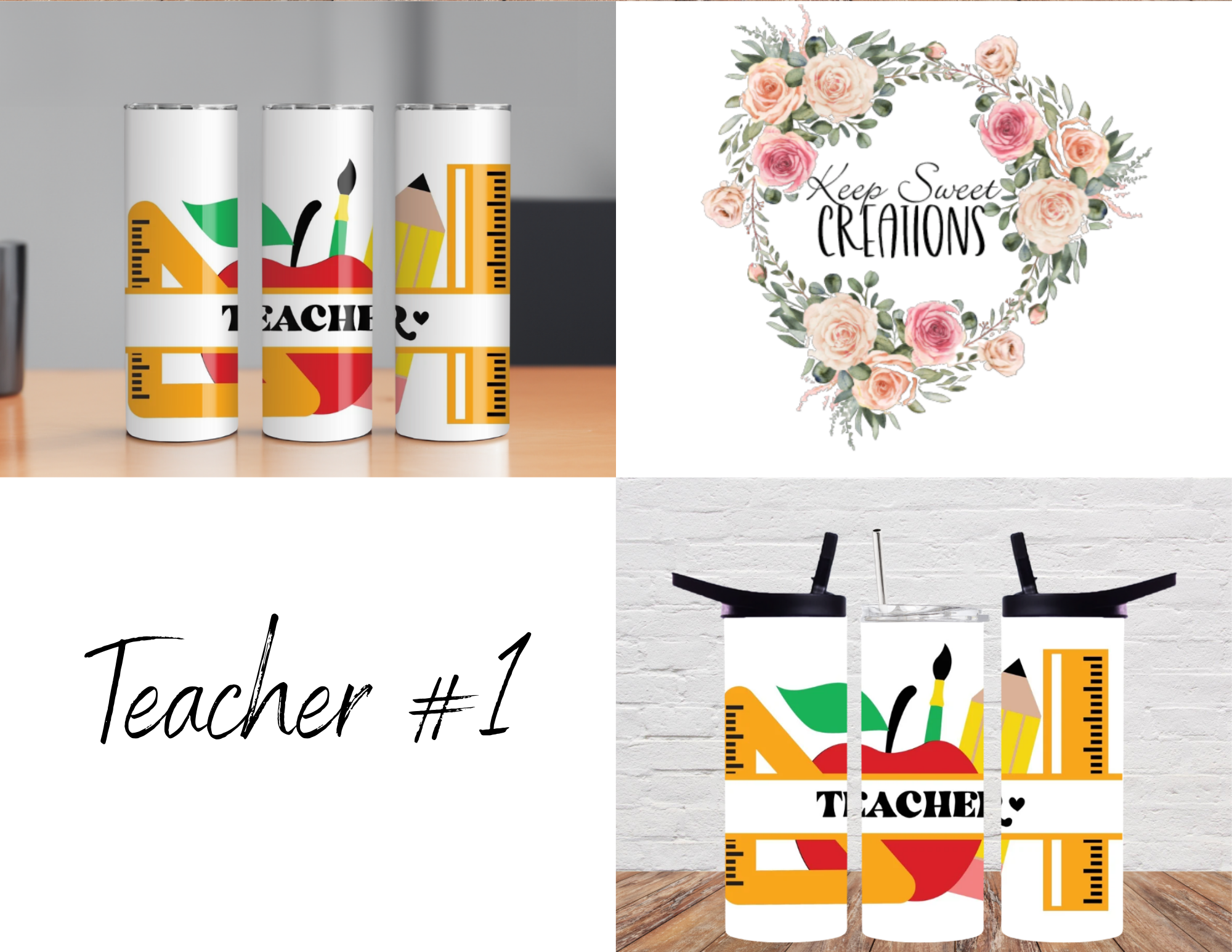 Teacher Tumbler – Creative & Stylish Teacher Gift Collection
