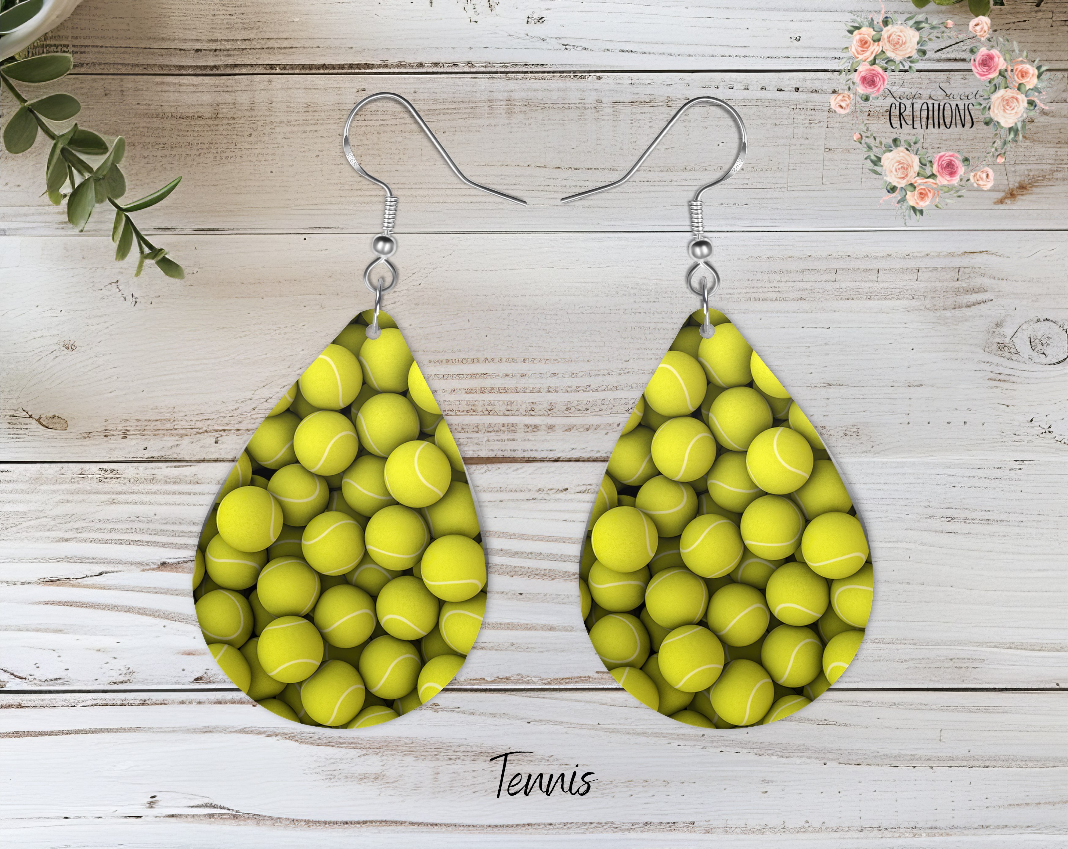 Game Day Glam Teardrop Earrings – Sports Fan Dangle Jewelry