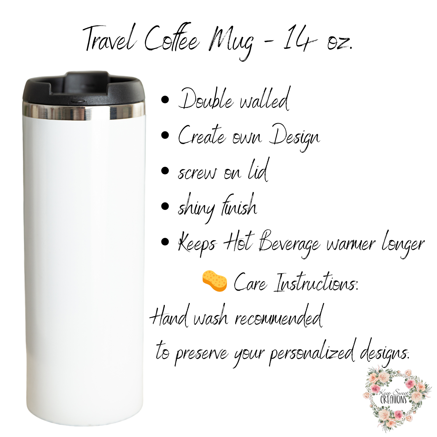 Custom Epoxy Tumblers – Personalized Glitter Drinkware