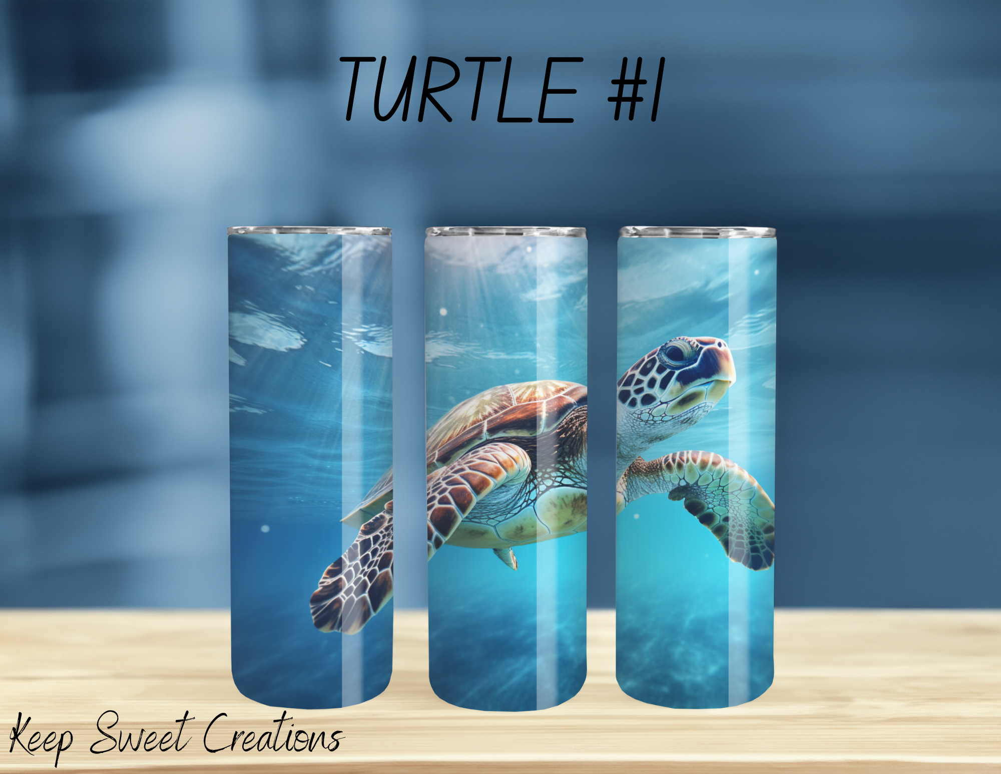 Sea Turtle Tumbler Collection | Ocean & Marine Life Drinkware