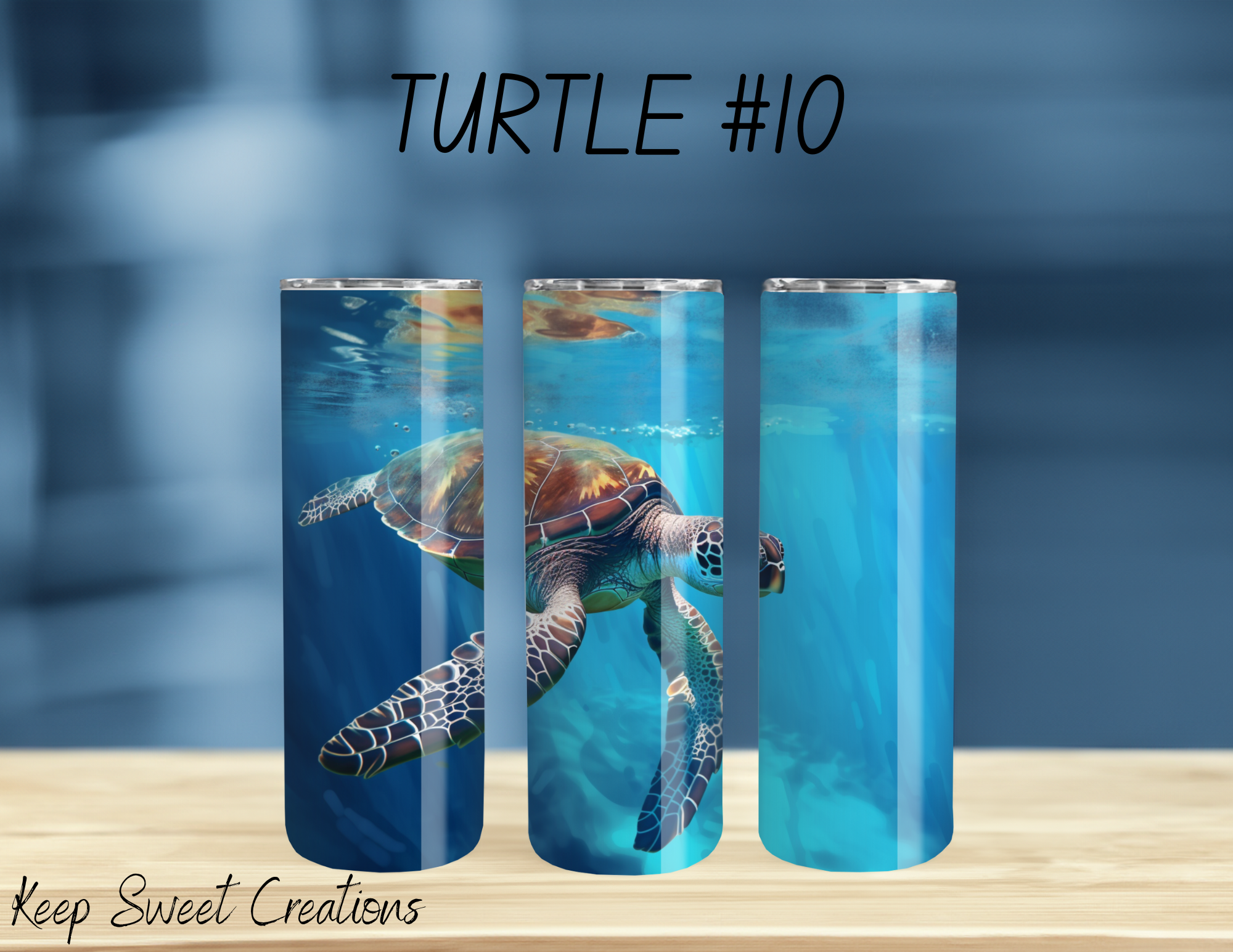 Sea Turtle Tumbler Collection | Ocean & Marine Life Drinkware