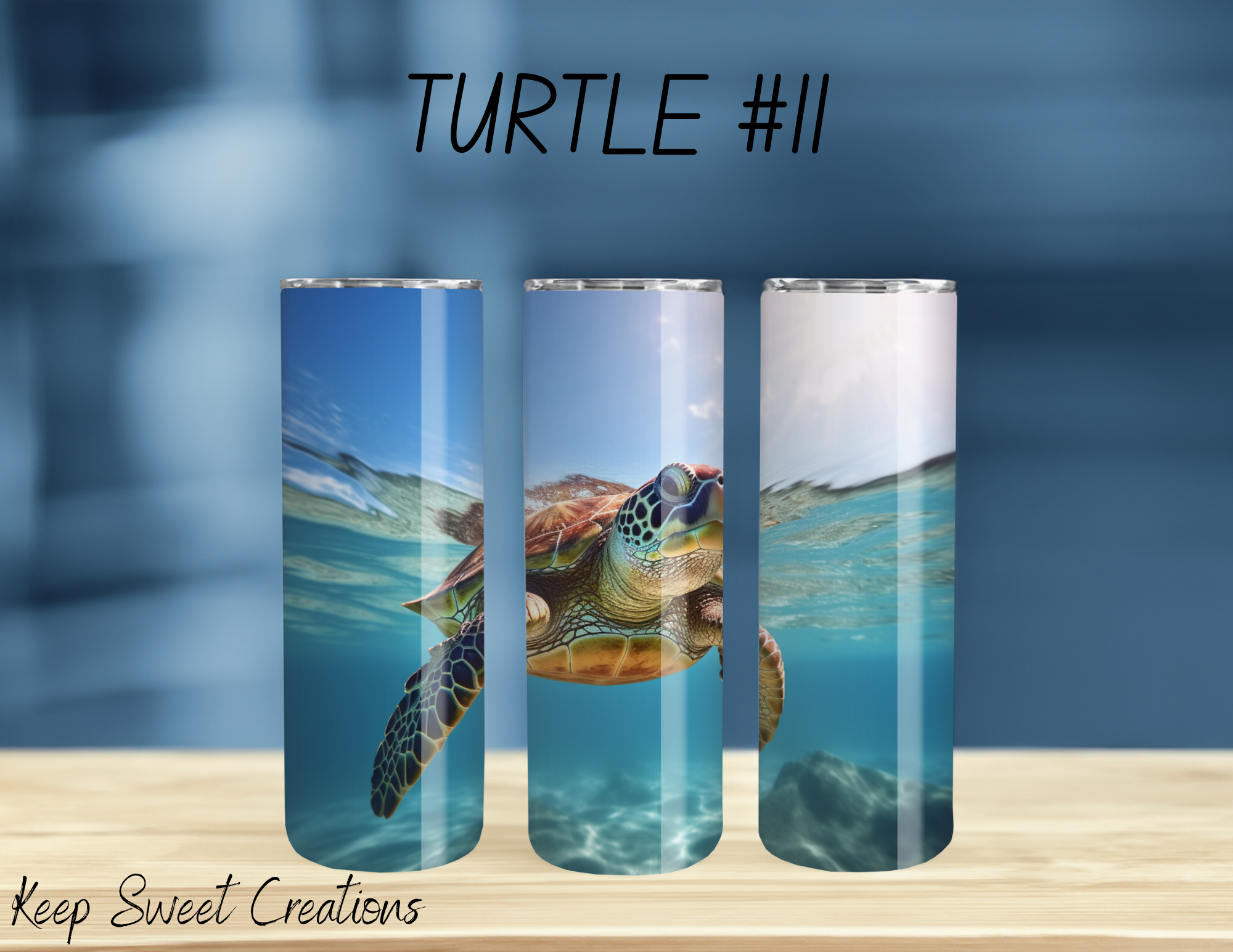 Sea Turtle Tumbler Collection | Ocean & Marine Life Drinkware