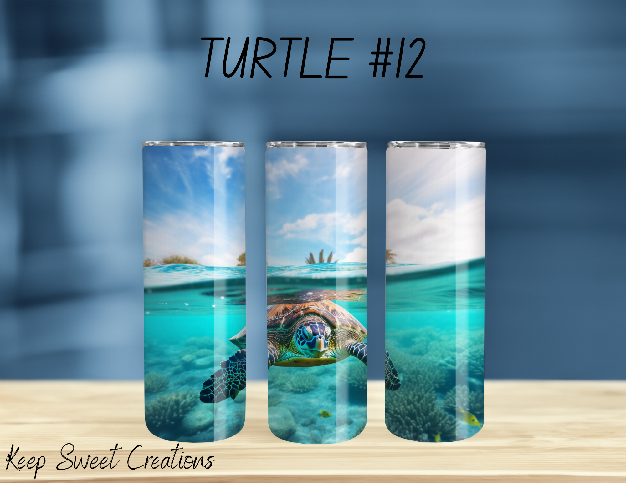Sea Turtle Tumbler Collection | Ocean & Marine Life Drinkware