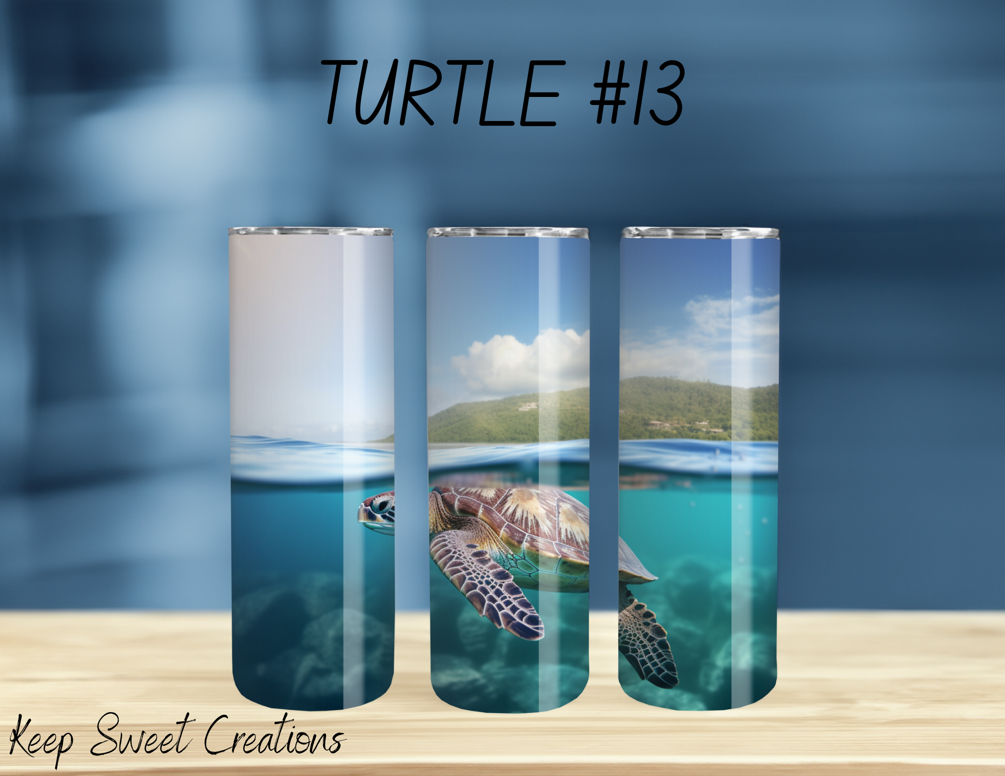Sea Turtle Tumbler Collection | Ocean & Marine Life Drinkware