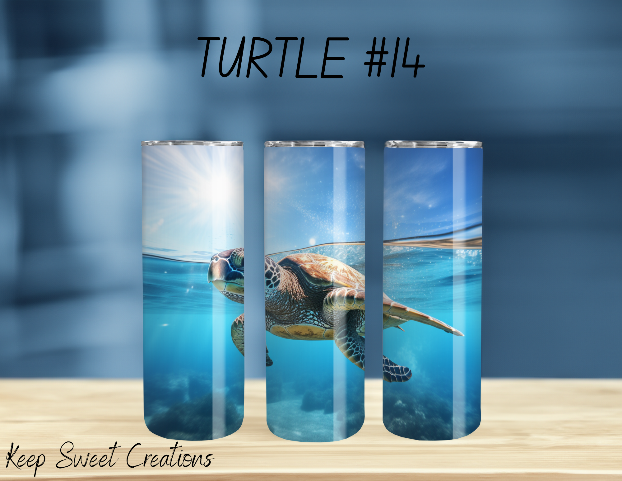 Sea Turtle Tumbler Collection | Ocean & Marine Life Drinkware