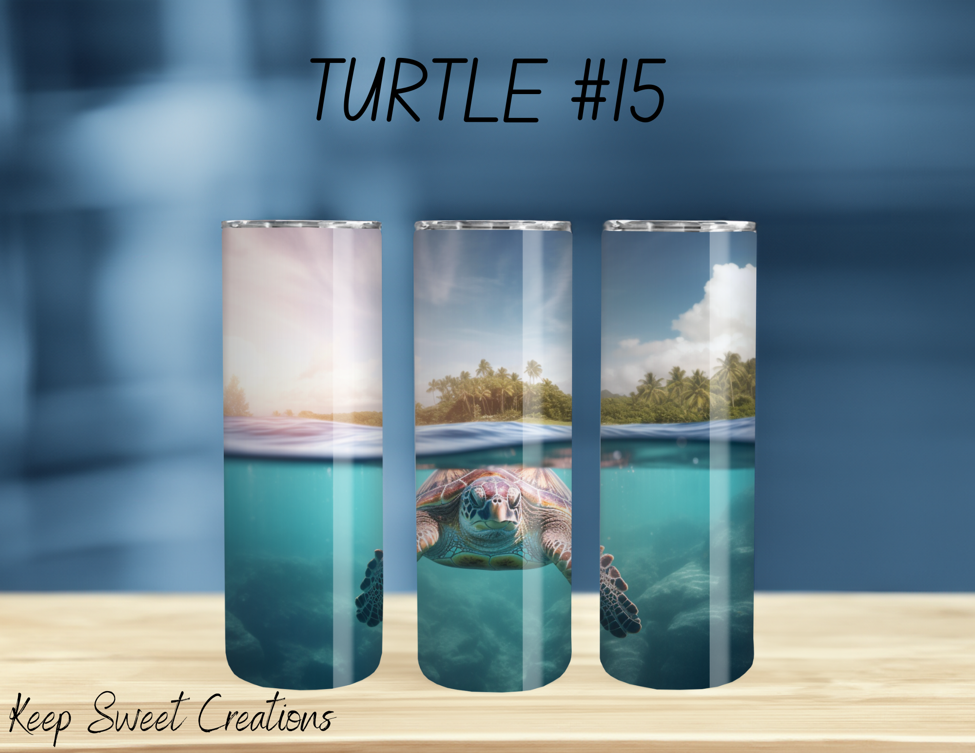 Sea Turtle Tumbler Collection | Ocean & Marine Life Drinkware