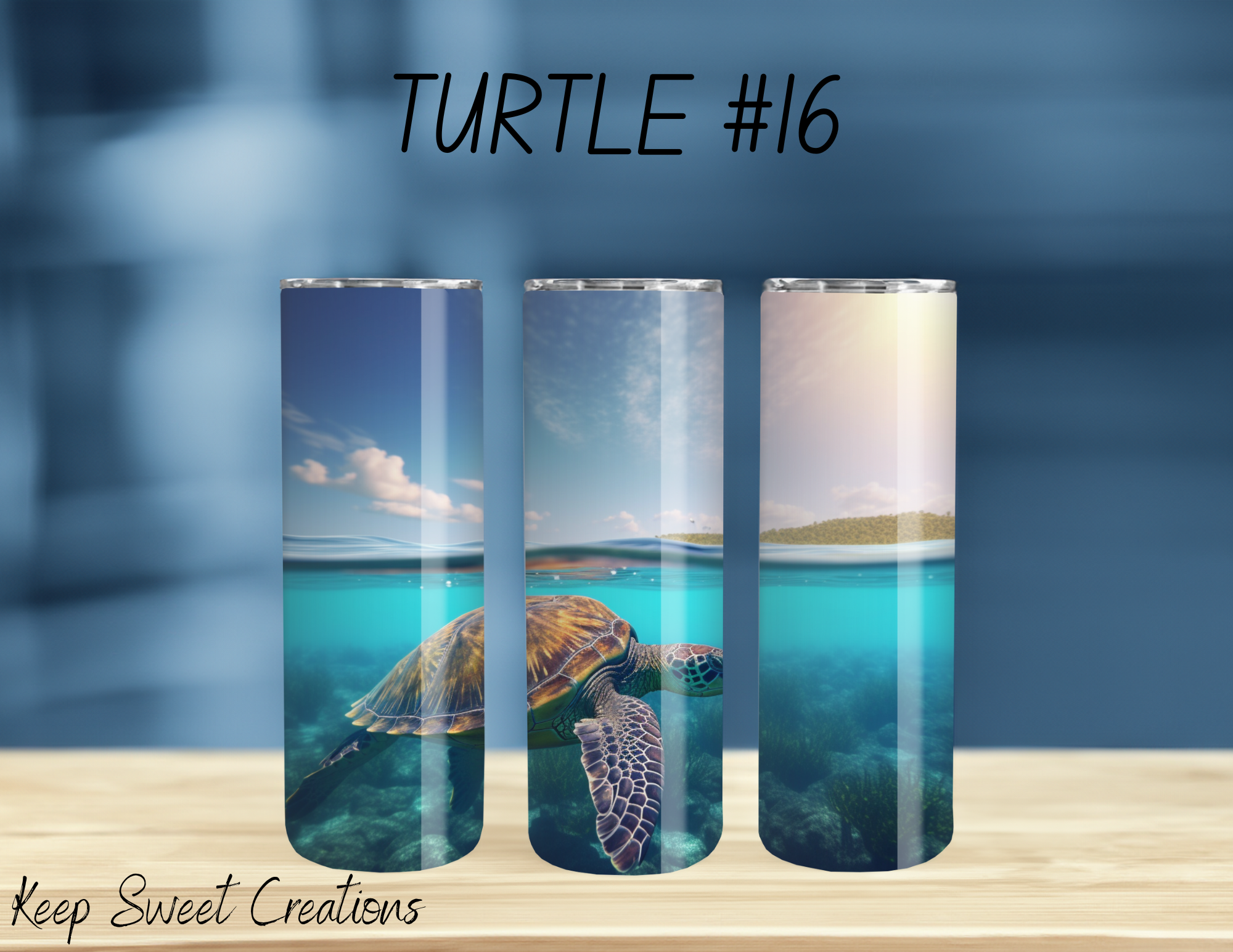 Sea Turtle Tumbler Collection | Ocean & Marine Life Drinkware