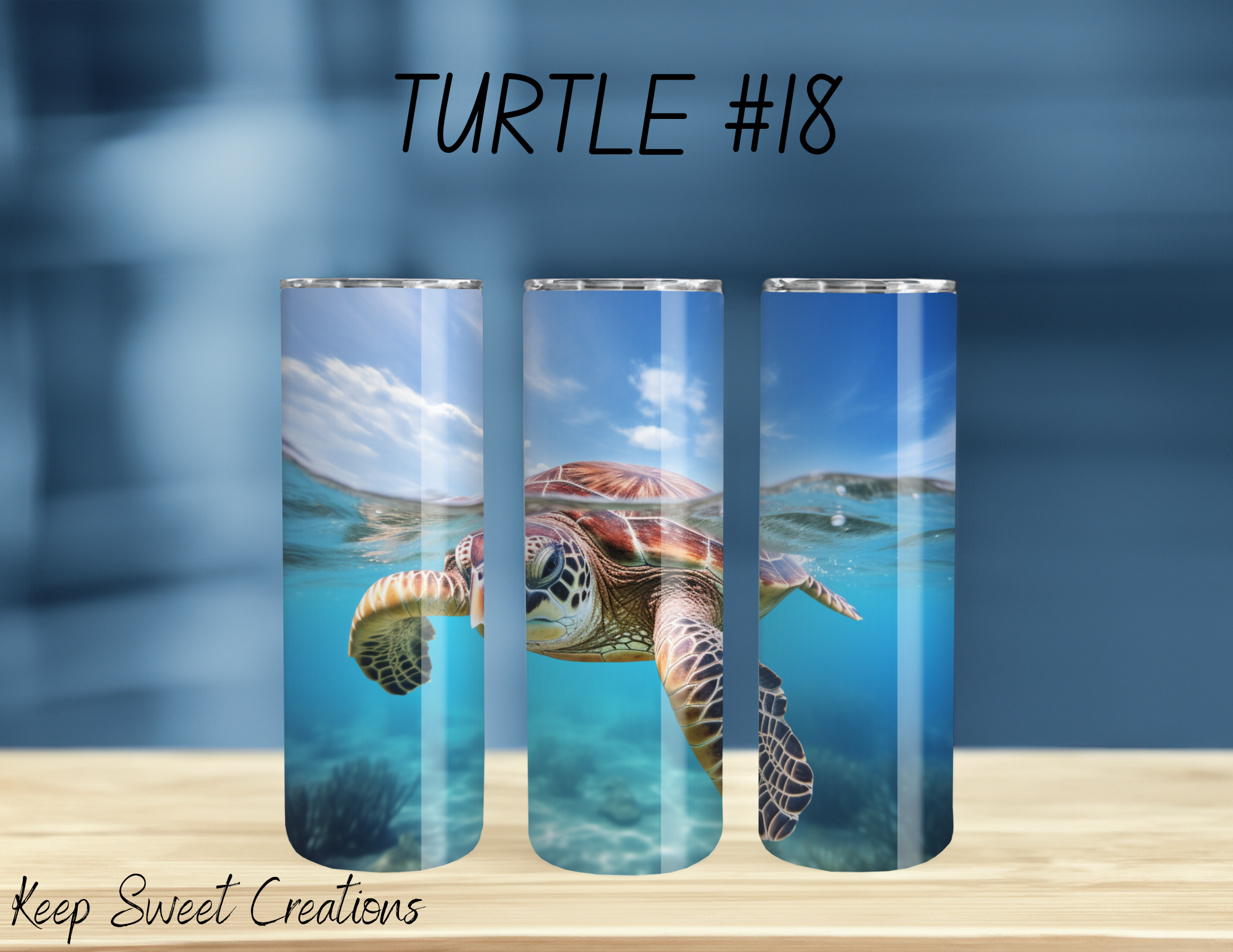Sea Turtle Tumbler Collection | Ocean & Marine Life Drinkware