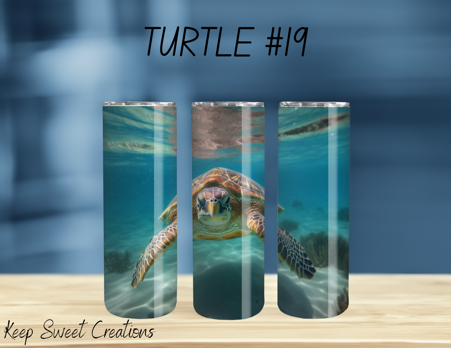 Turtle in The Sea