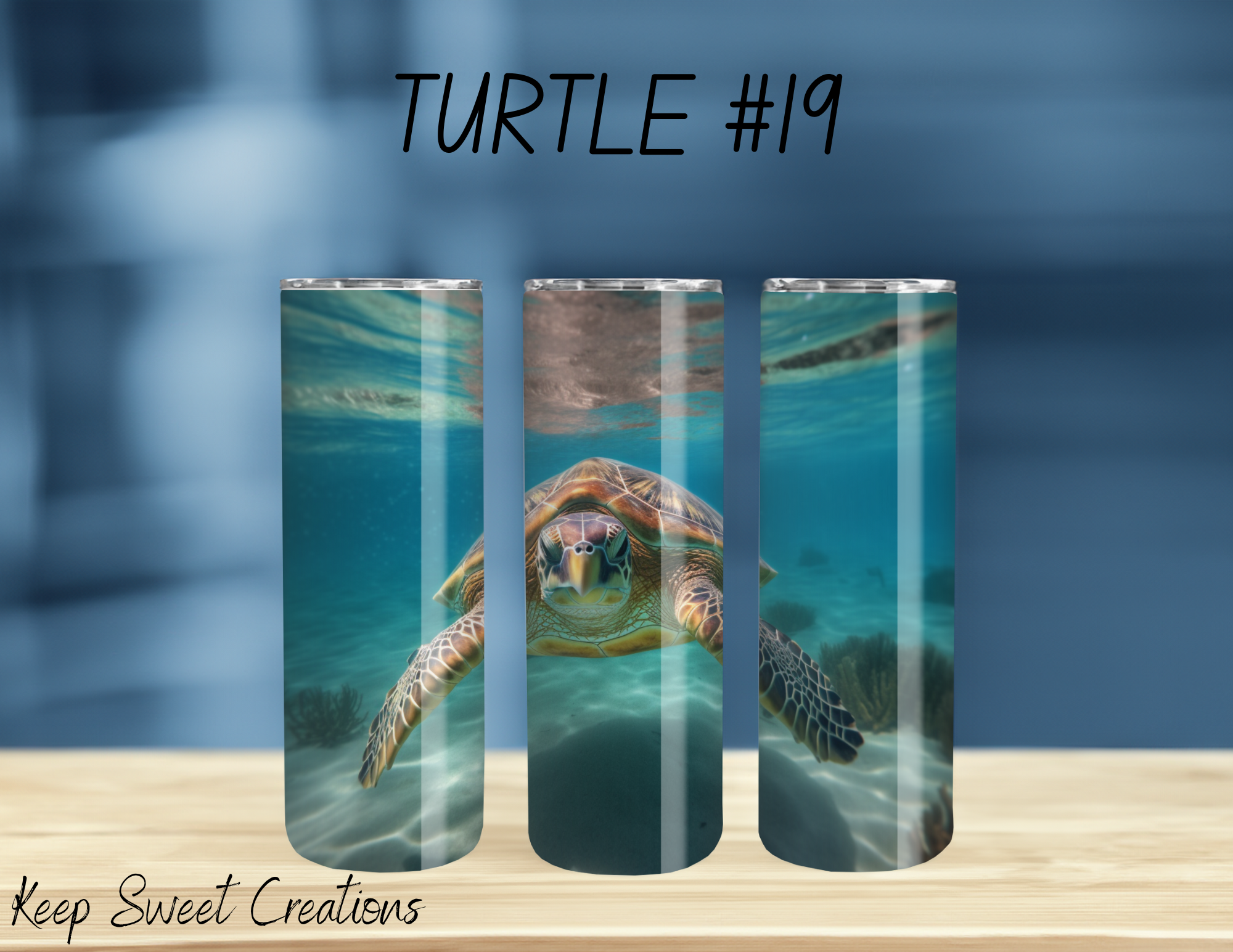 Sea Turtle Tumbler Collection | Ocean & Marine Life Drinkware