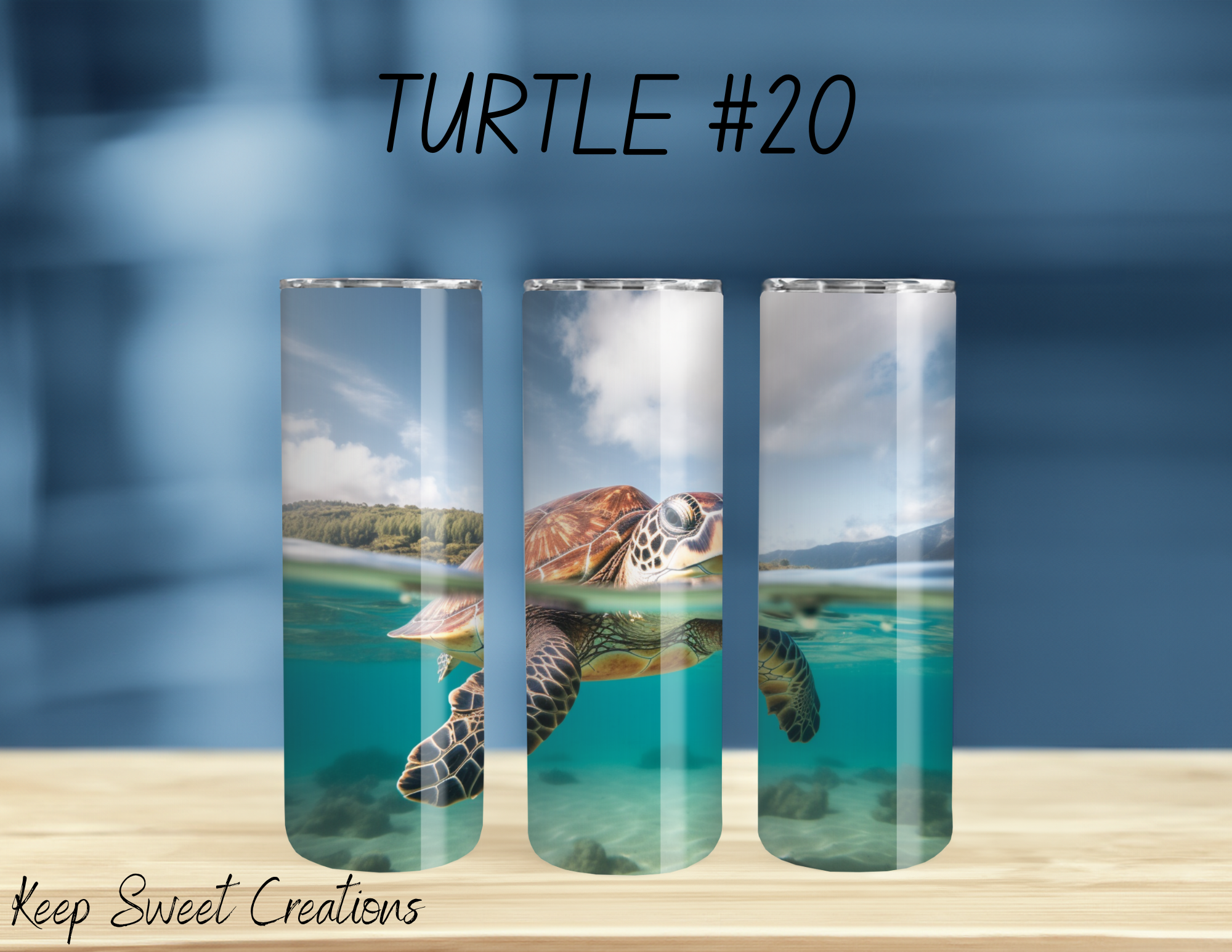 Sea Turtle Tumbler Collection | Ocean & Marine Life Drinkware