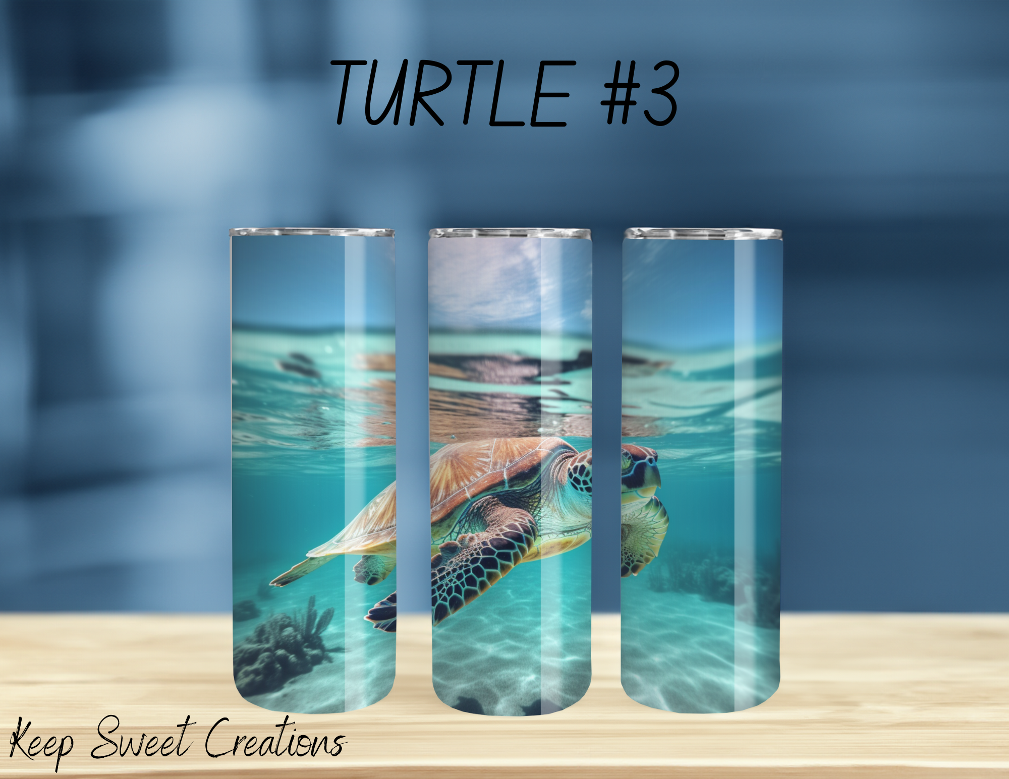 Sea Turtle Tumbler Collection | Ocean & Marine Life Drinkware