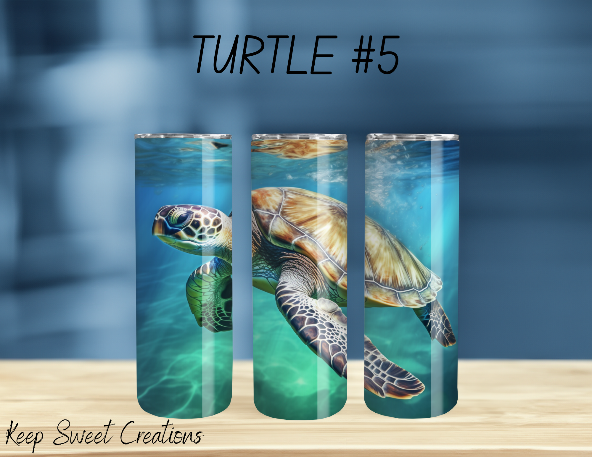 Sea Turtle Tumbler Collection | Ocean & Marine Life Drinkware