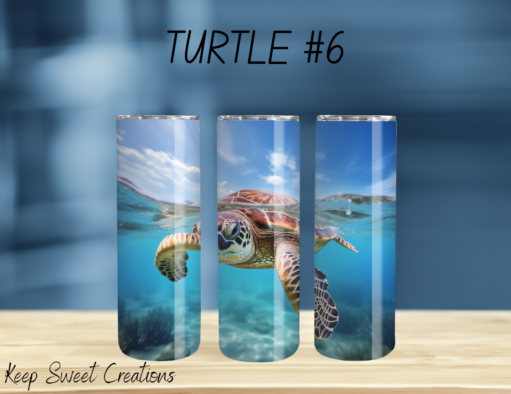 Sea Turtle Tumbler Collection | Ocean & Marine Life Drinkware